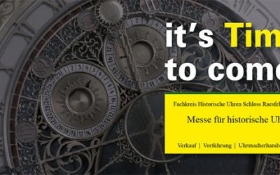 Time to come! 21. Antike Uhrenmesse am 28. September