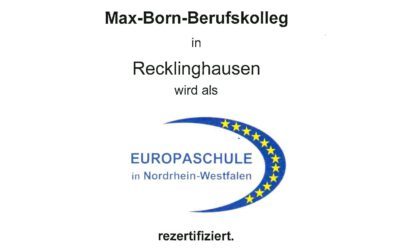 Rezertifizierung Europaschule